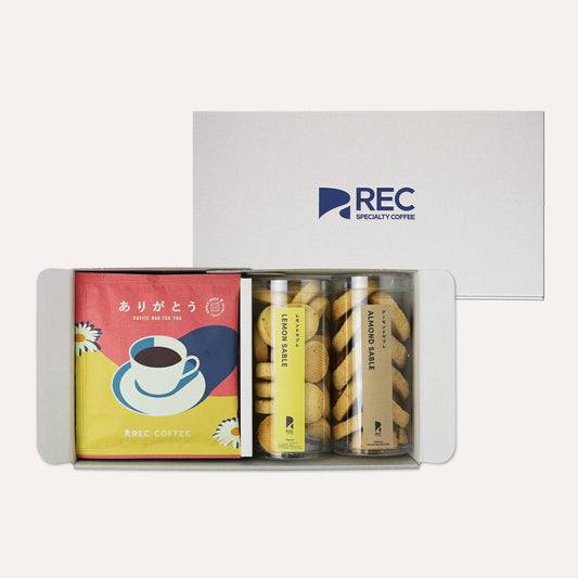 ありがとうコーヒーバッグと焼菓子2種のギフト