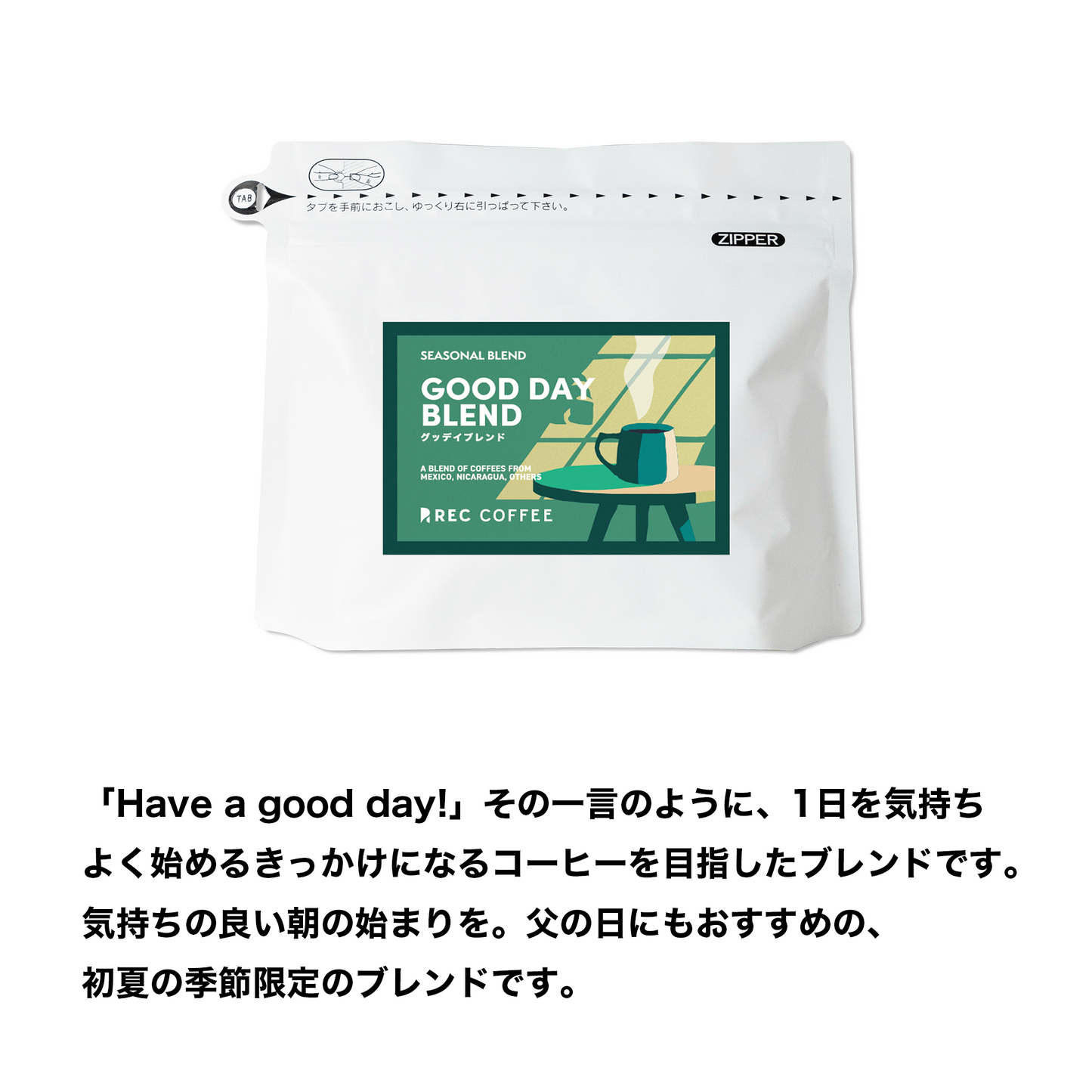 Father's Day Recommended Coffee Beans Gift Set (2 bags of 100g)