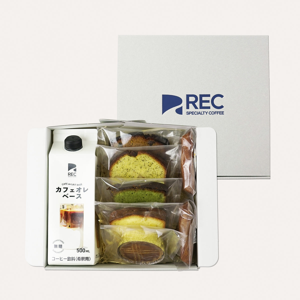 カフェオレベースと焼菓子6種のギフト